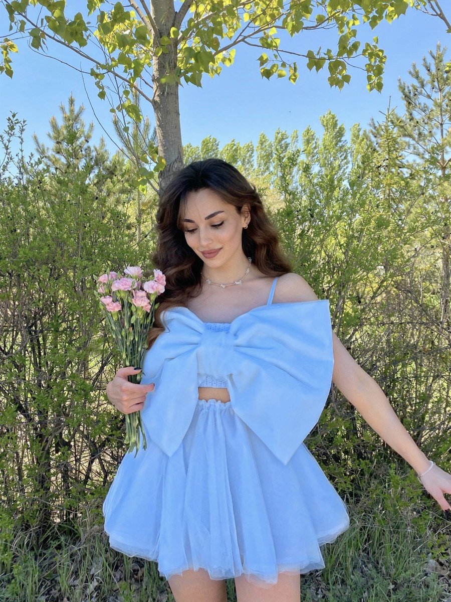Dreamy Bow Takım | Mavi
