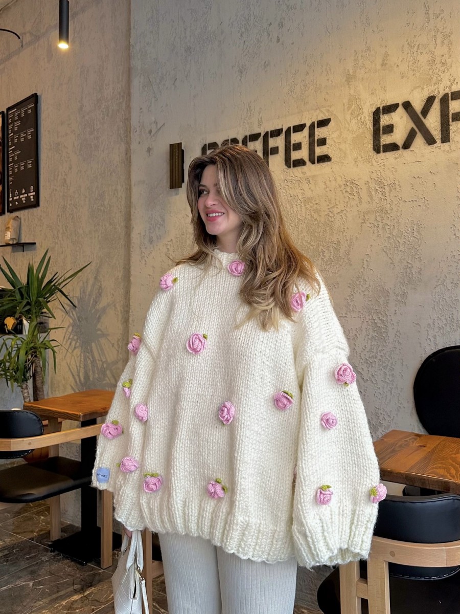Rosalinda Hand Knitted Sweater 